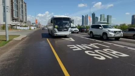 В Нур-Султане Bus Lane вновь заработает по пр. Туран и ул. Кабанбай батыра 