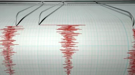 Землетрясение произошло около Алматы