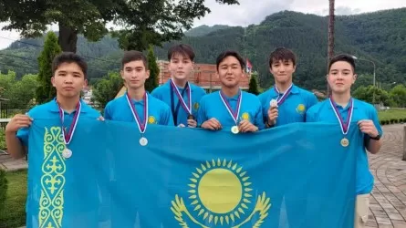 Юные казахстанцы завоевали 6 медалей на EGeO